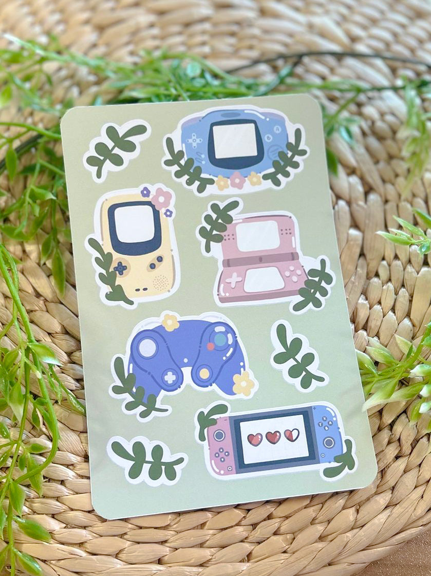 Gamer Sticker Sheet