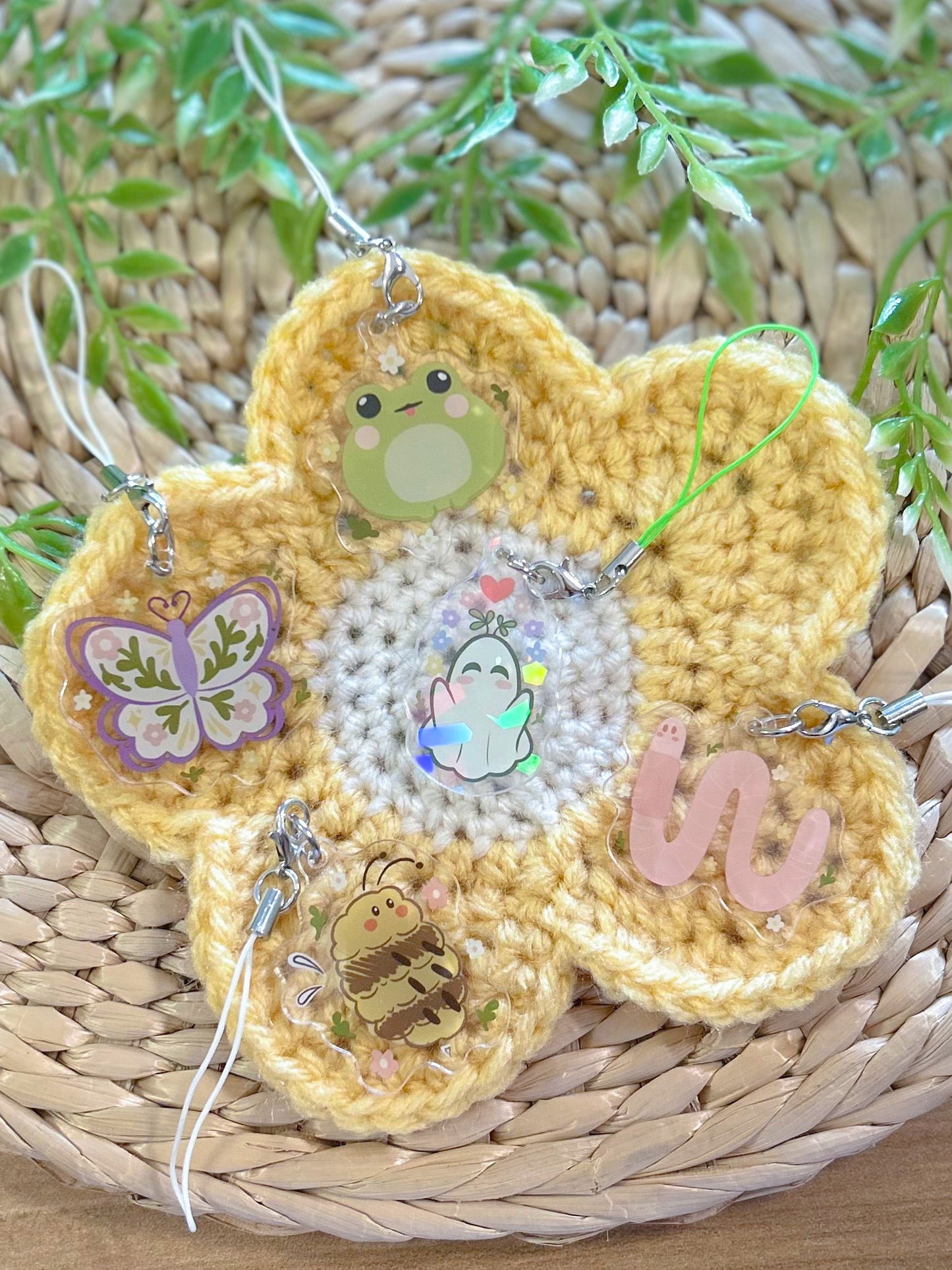 Garden Friends Gacha Phone Charms