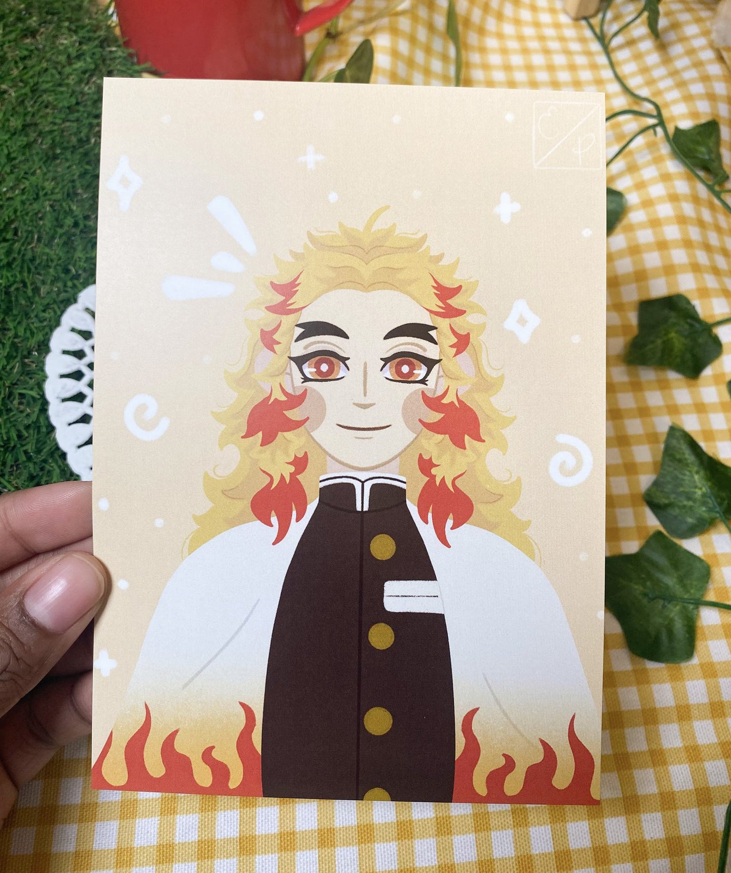 Flame Boy Print